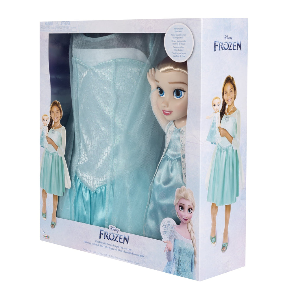 Disney's Frozen Elsa 14 inch Toddler Doll with Dress up Outfit Female Child 3 to 6 Years