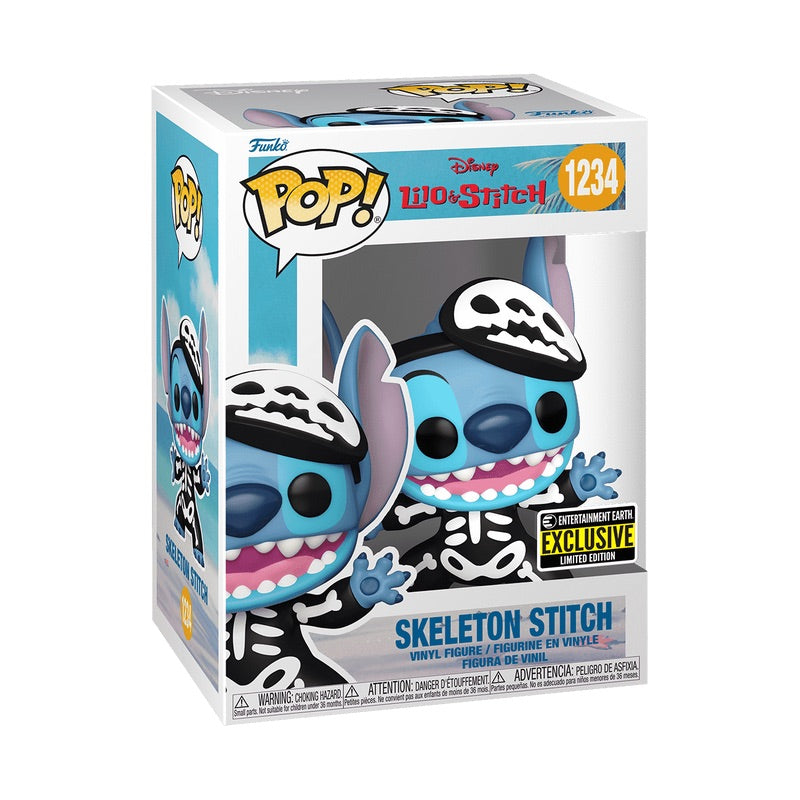 Skeleton Stitch Funko Pop! Vinyl Figure #1234 - Disney's Lilo & Stitch