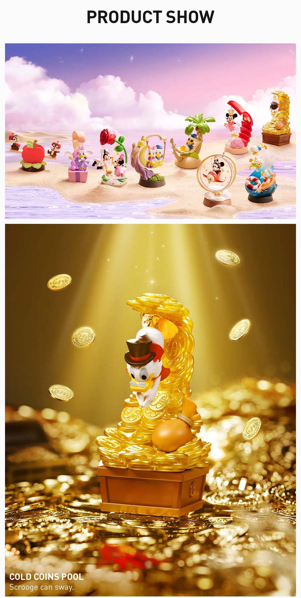 The Wonderful Dreams of Mickey and His Friends Series Scene Sets Blind Box