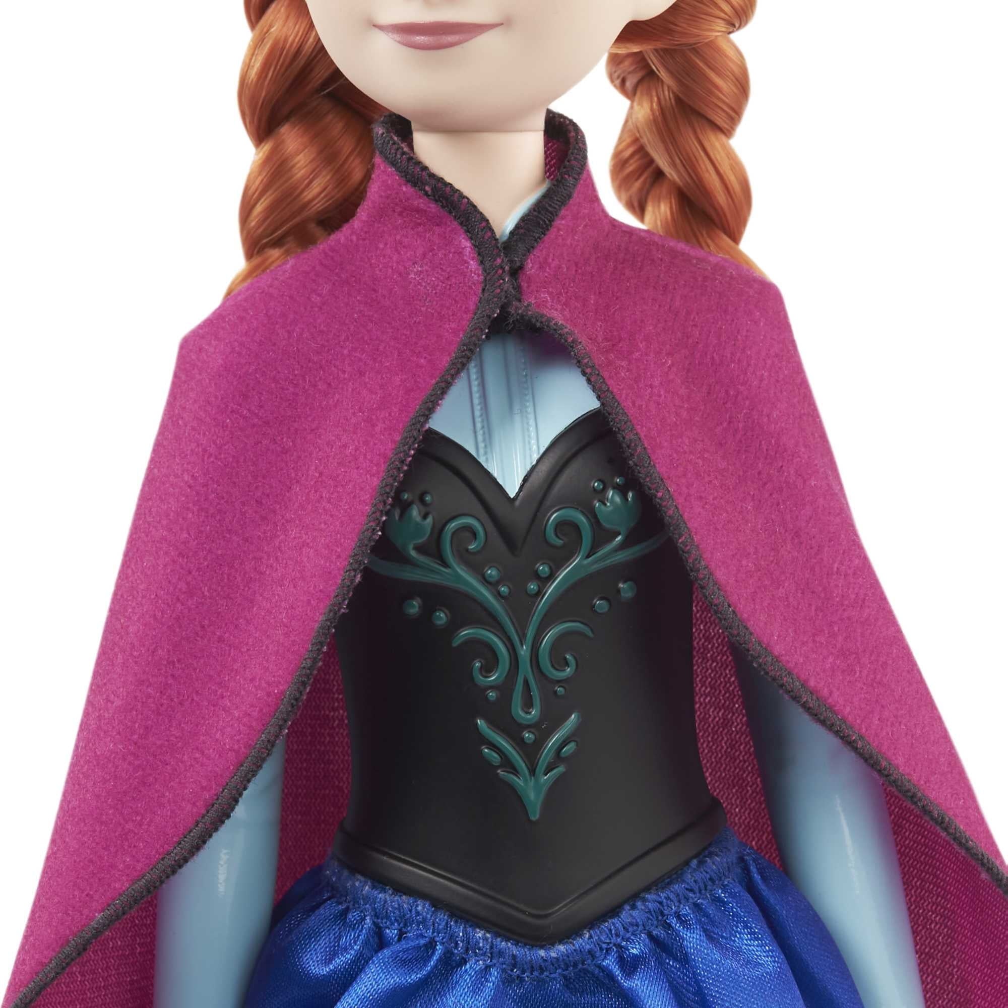 Disney Frozen Anna 11 inch Fashion Doll & Accessory, Toy Inspired by the Movie Disney Frozen