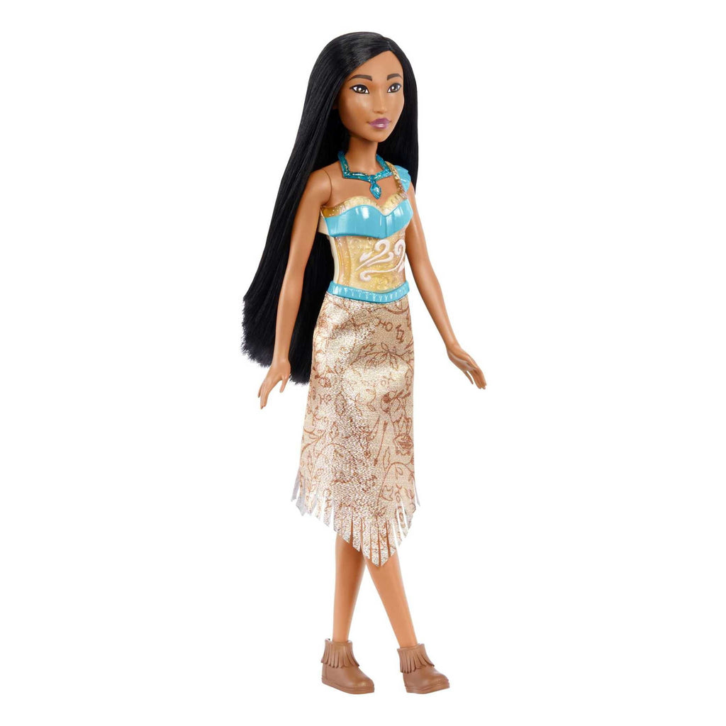 Disney Princess Pochontas 11 inch Fashion Doll with Black Hair, Brown Eyes & Necklace Accessory