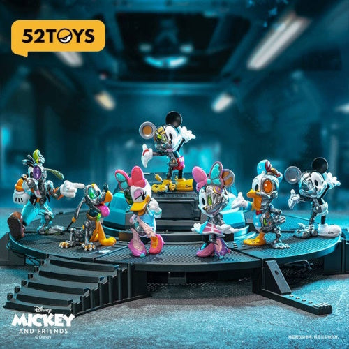 Disney Mickey And Friends Cyborg Series 52 Toys 3-Inch Mini-Figure