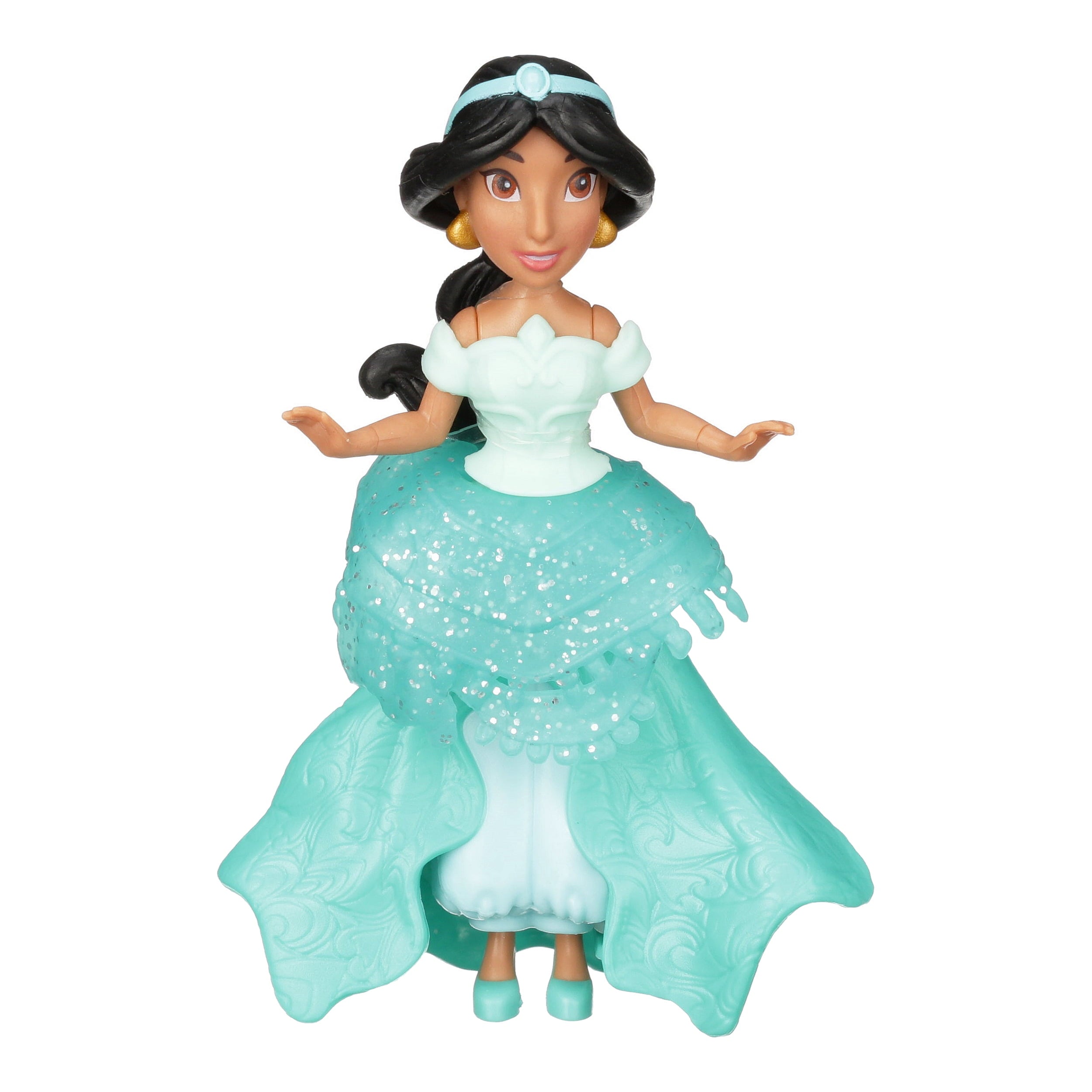 Disney Princess Collectible Fashion Dolls, Set of 6 Includes 6 Royal Clips Fashions