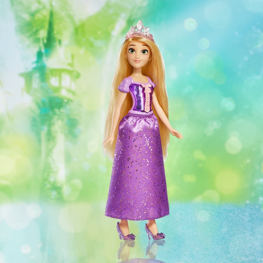 Disney Princess Royal Shimmer Rapunzel Doll, with Skirt and Accessories