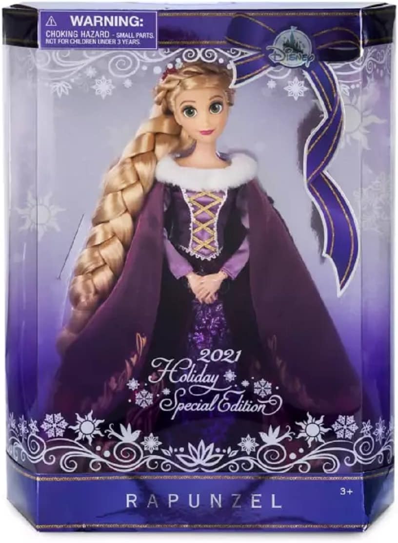 Disney Rapunzel Doll – Holiday Special Edition 11" Collectible | Ages 3+