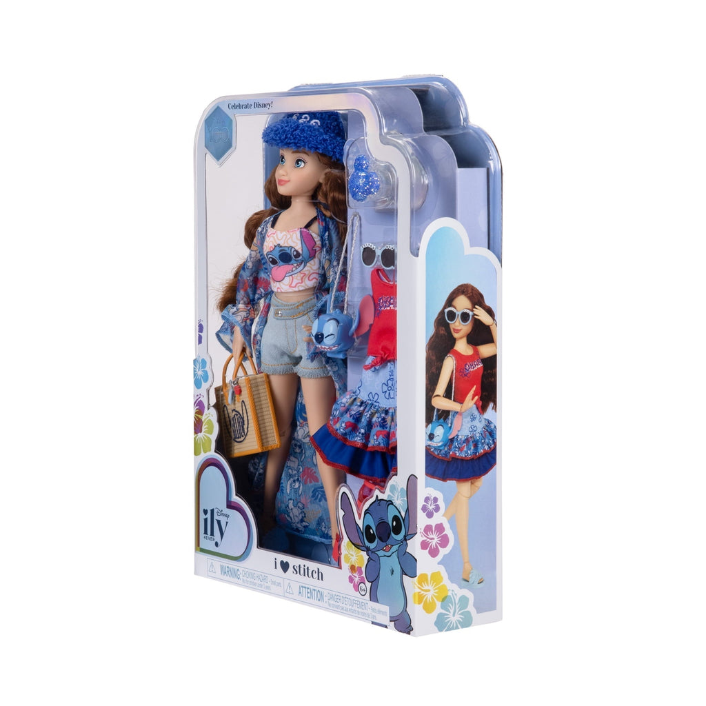 Disney Ily 4EVER I Love Stitch 12 inch Fashion Forward Doll with Brunette Hair and 2 Gorgeous Fashion Outfits