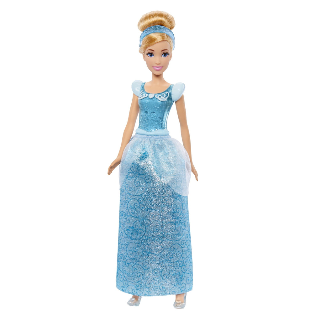 Disney Princess Cinderella Fashion Doll with Blonde Hair, Blue Eyes & Hair Accessory