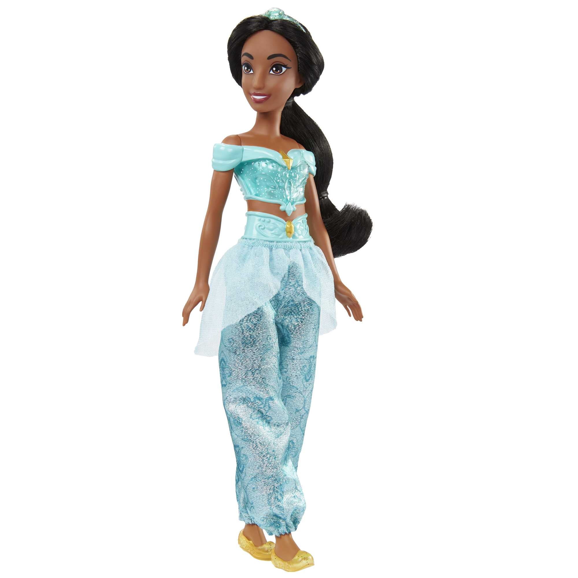 Disney Princess Jasmine 11 inch Fashion Doll with Black Hair, Brown Eyes & Tiara Accessory