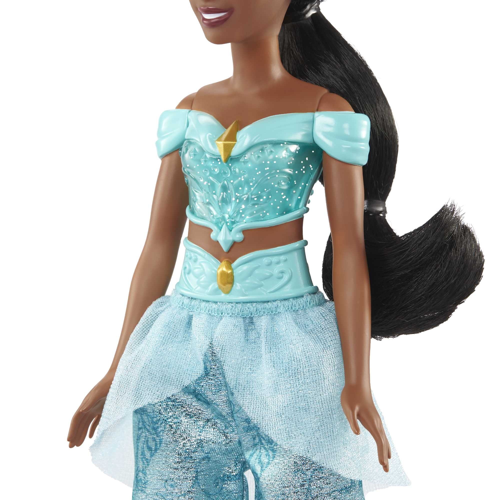Disney Princess Jasmine 11 inch Fashion Doll with Black Hair, Brown Eyes & Tiara Accessory