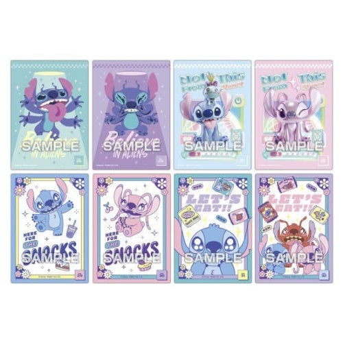 Disney Stitch Clear Collectible Card Series Ensky 2-Card Pack