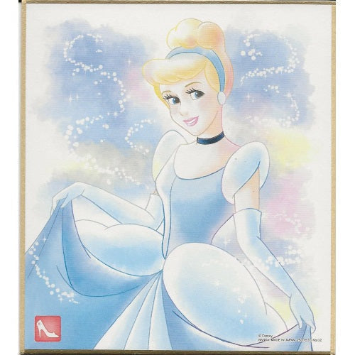 Disney Japan Shikishi Art Board Collectible Picture