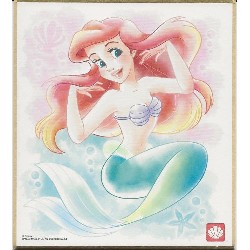 Disney Japan Shikishi Art Board Collectible Picture