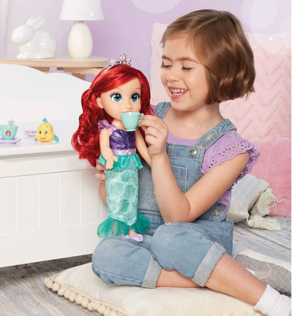 Disney Princess Toy Doll Tea Time with Ariel and Flounder
