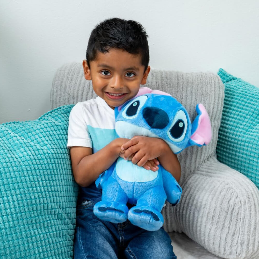 Disney Stitch Standing Plush 38cm — Soft Stuffed Toy