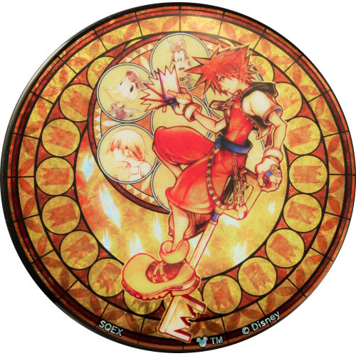 Disney Kingdom Hearts Can Badge Plus Series Square Enix 3-Inch Collectible Pin