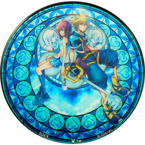Disney Kingdom Hearts Can Badge Plus Series Square Enix 3-Inch Collectible Pin
