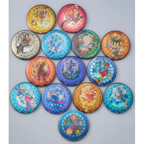Disney Kingdom Hearts Can Badge Plus Series Square Enix 3-Inch Collectible Pin