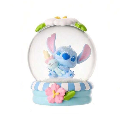 Disney Lilo And Stitch Snow Globe Miniso 5-Inch Collectible