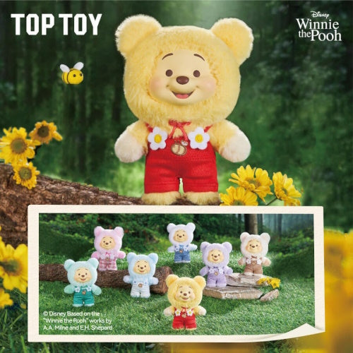 Disney Winnie The Pooh Candy Bear Series Toptoy 5-Inch Plush Doll