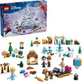 LEGO Disney Frozen Advent Calendar 2025 - Holiday Countdown Playset for Kids, Ages 5+ - Ana & Elsa Minidolls & Buildable Surprises - 43273