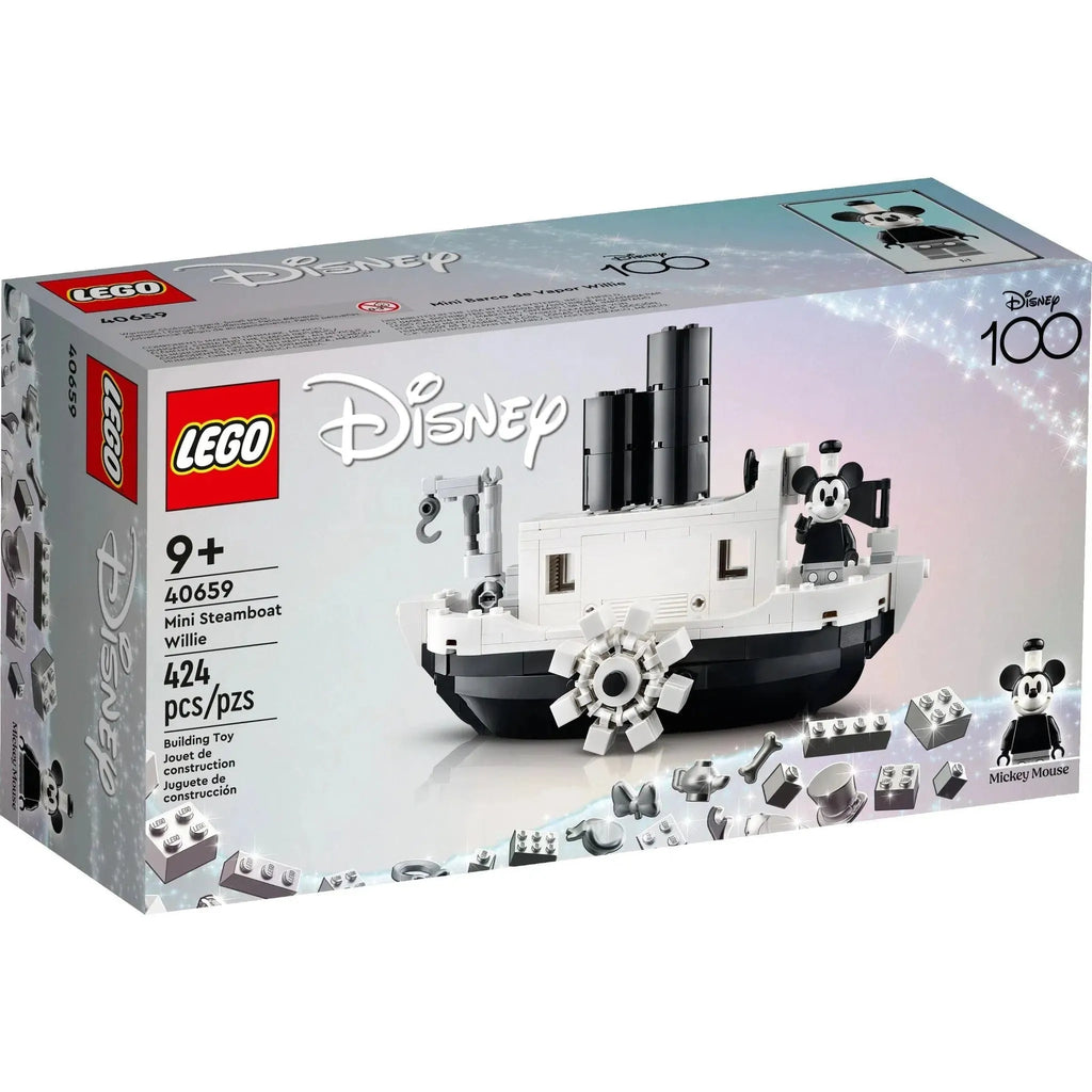 LEGO [Disney] - Mini Steamboat Willie Building Set - Disney 100 Series (40659)