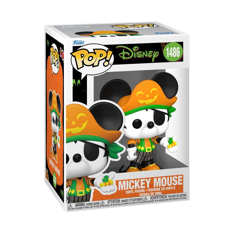 Mickey Mouse Pirate Funko Pop! Vinyl Figure #1486 - Disney Halloween