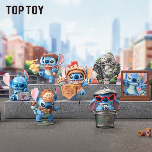 Disney Stitch City Adventure Series Toptoy 3-Inch Mini-Figure