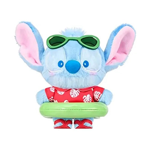Disney Characters Summer Swim Ring Pendant Toptoy 4-Inch Plush Key Chain