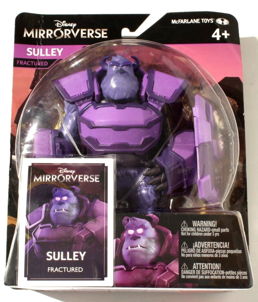 Sulley (Monsters, Inc.) Fractured Action Figure - Disney Mirrorverse