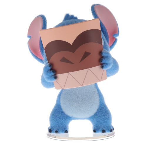 Disney Hello Stitch Flocked Figure Series Toptoy 4-Inch Mini-Figure