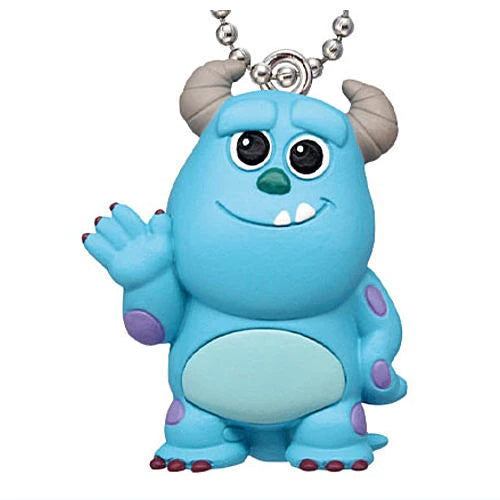 Disney Pixar Petanko Mascot Takara Tomy 1-Inch Key Chain