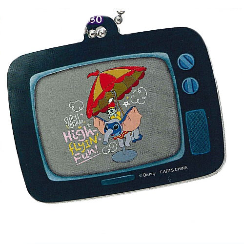 Disney 100 Stitch In Costume Takara Tomy 2-Inch Acrylic Key Chain