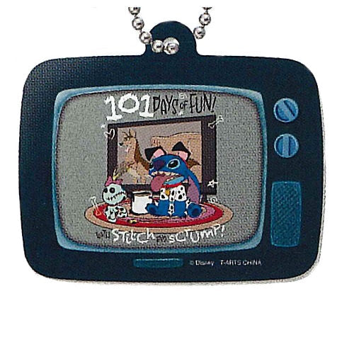 Disney 100 Stitch In Costume Takara Tomy 2-Inch Acrylic Key Chain