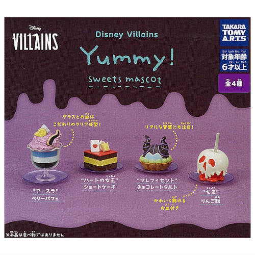 Disney Villains Yummy Sweets Mascot Vol. 01 Takara Tomy 2-Inch Mini-Figure