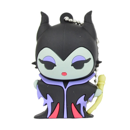 Disney Villains Rubber Mascot Takara Tomy 2-Inch Key Chain
