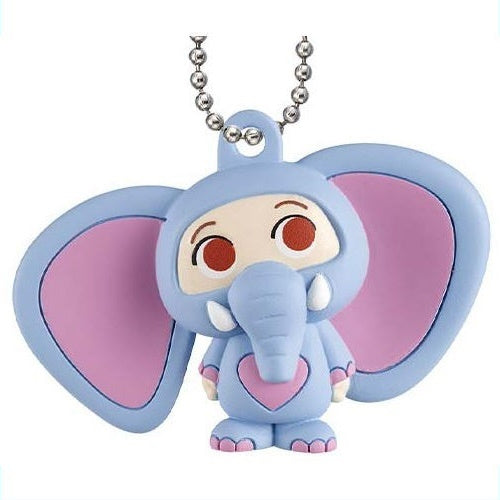 Disney Zootopia Petanko Mascot Takara Tomy 2-Inch Key Chain