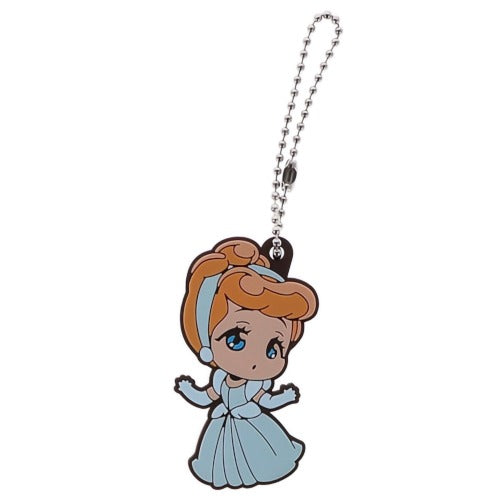 Disney Heroines DefoLaba Series Takara Tomy 1.5-Inch Key Chain