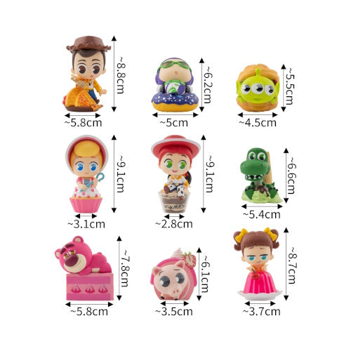 Disney Toy Story Cosbi Bobble Head Figure Vol. 02 Hot Toys 3-Inch Mini-Figure