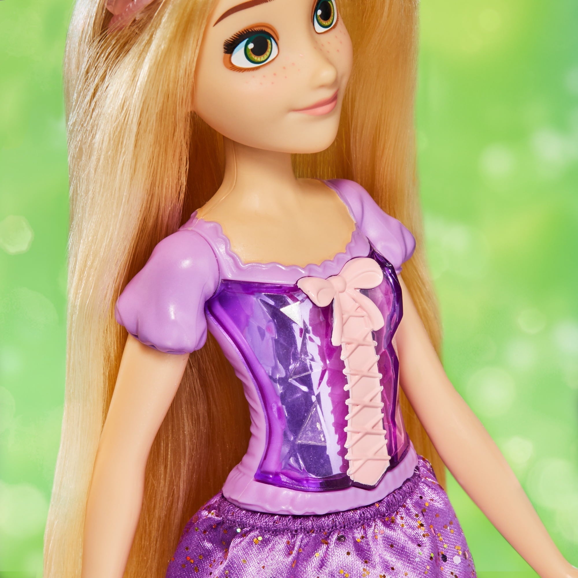 Disney Princess Royal Shimmer Rapunzel Doll, with Skirt and Accessories