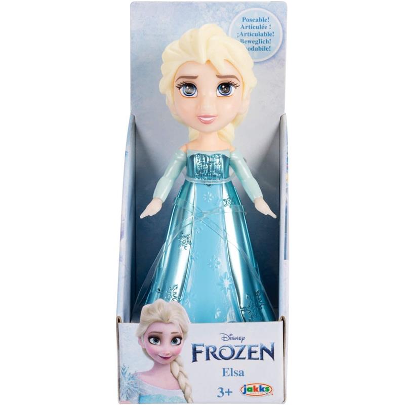 Jakks 3In Mini Toddler Doll Princess Elsa Frozen