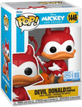 Pop Disney Mickey And Friends 3.75 Inch Action Figure - Devil Donald #1446