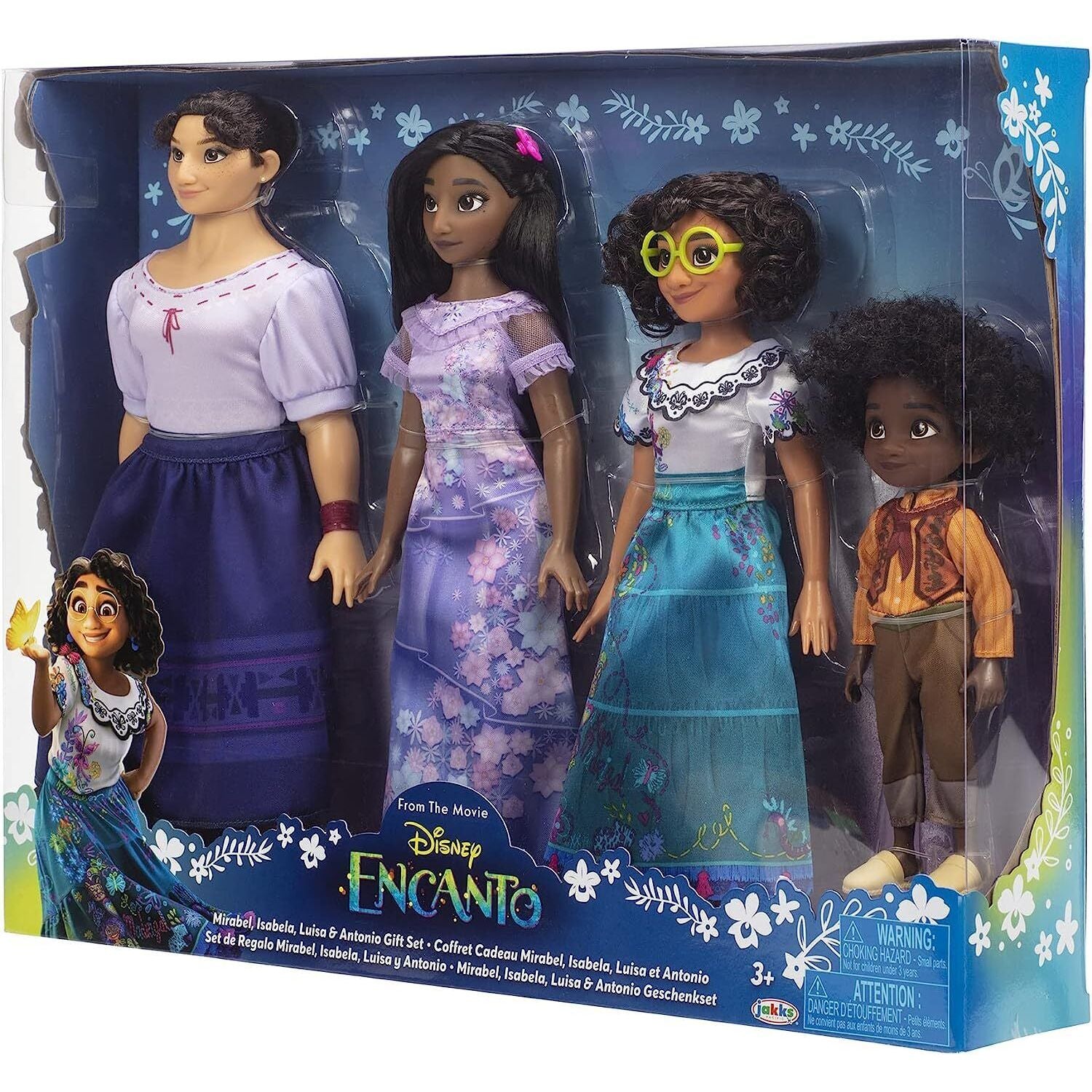 Disney Encanto Toy Doll Gift Set - Mirabel, Isabela, Luisa & Antonio