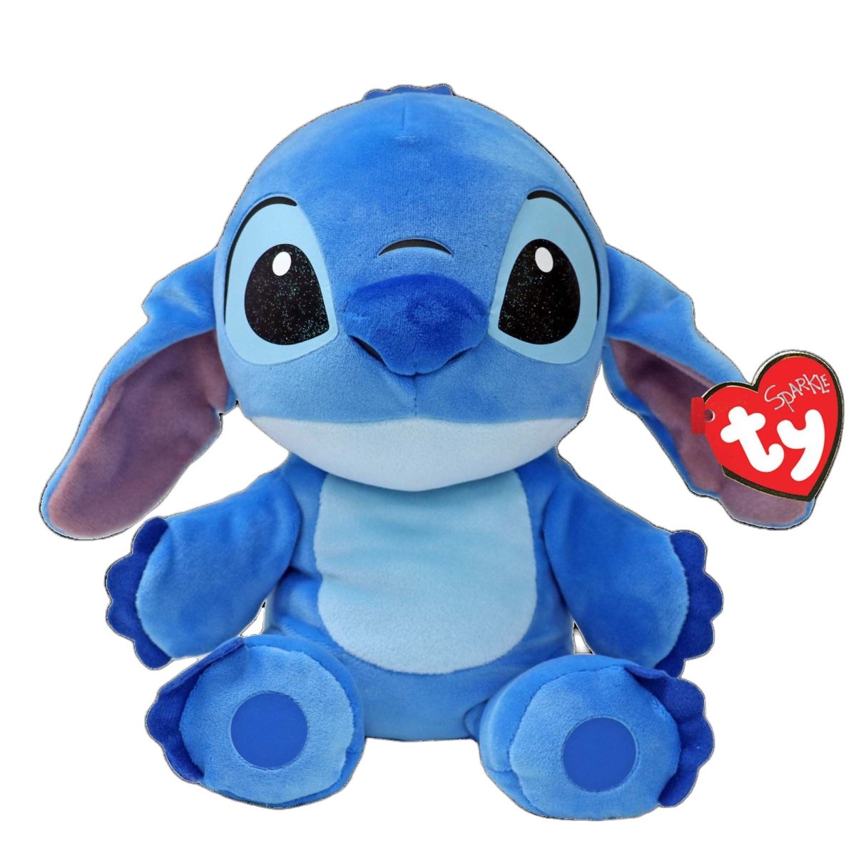 TY Disney Soft Plush, Stitch, 13 Inches, 1 Count